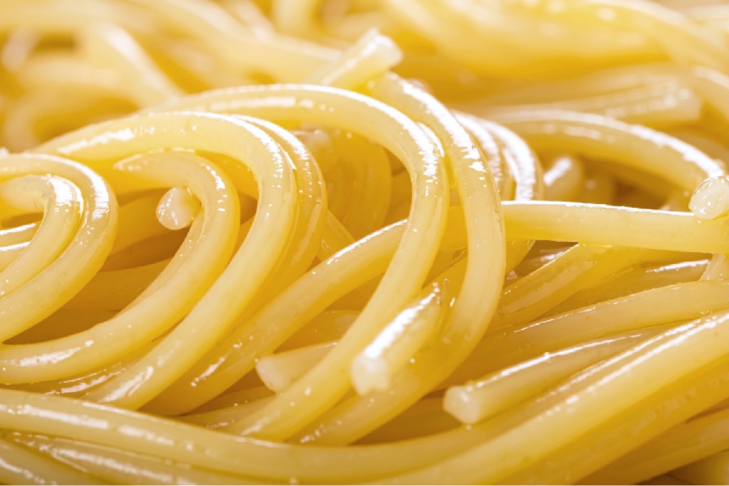 非公開: チルド調理麺（パスタなど）の結着・ツヤ低下・味ボケを一度に解決するオイル技術とは？